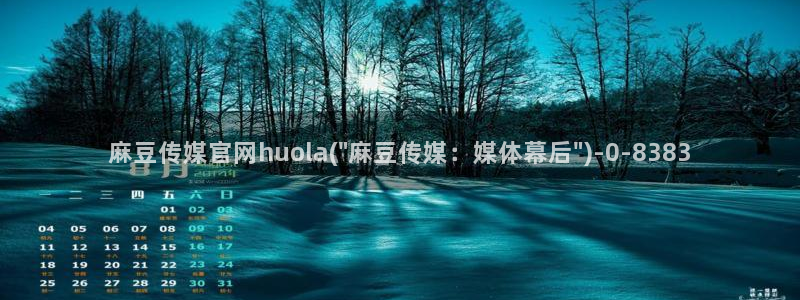 麻豆视频 官方资源：麻豆传媒官网huola(\